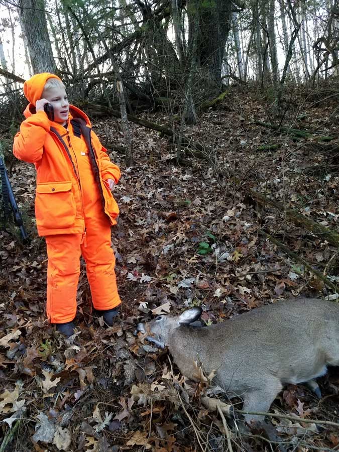 Hunters shared their photos from the field on the Department of Natural Resources Facebook page, and a number of great stories show why hunting is so special to Wisconsin - Photo Credit: Contributed through DNR Facebook page